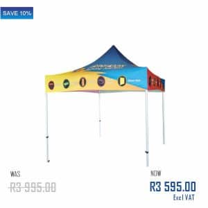 Branded 3m Standard Aluminium Gazebo