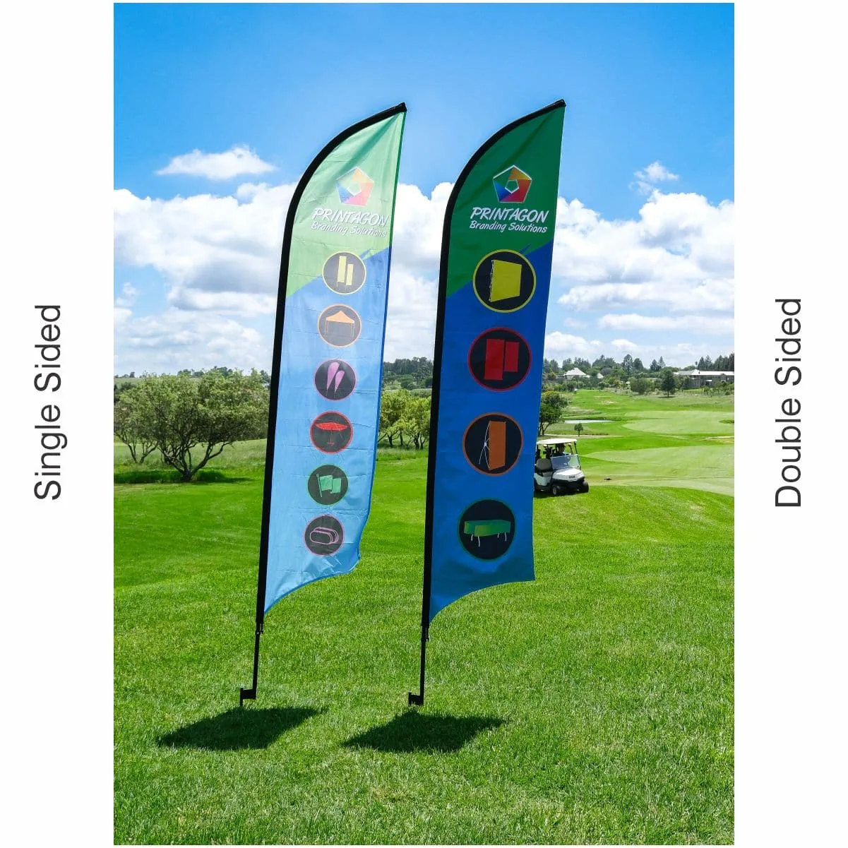 Curved Banner Single vs Double