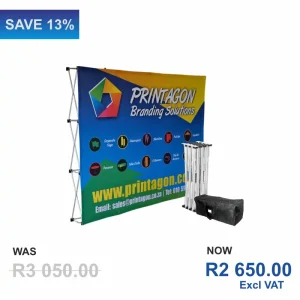 Branded Banner Wall 3m Special