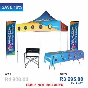 Business Boost Branded Gazebo Combo