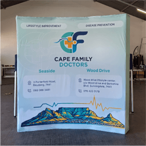 Closed Sides Banner Wall