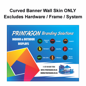 Curved Banner Wall | PRINT ONLY