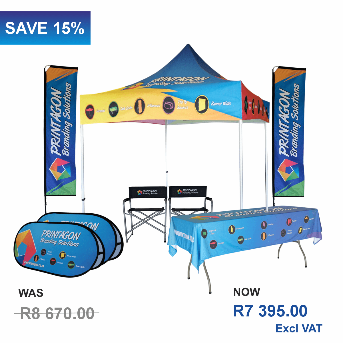 Ultimate Display Gazebo Branding Kit
